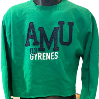 AMU Gyrene '03 Cropped Raw edge Crew