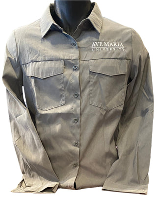 Embroidered Button Up