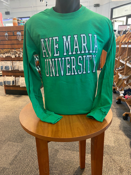 Ave Maria University Bold Long Sleeve Tee