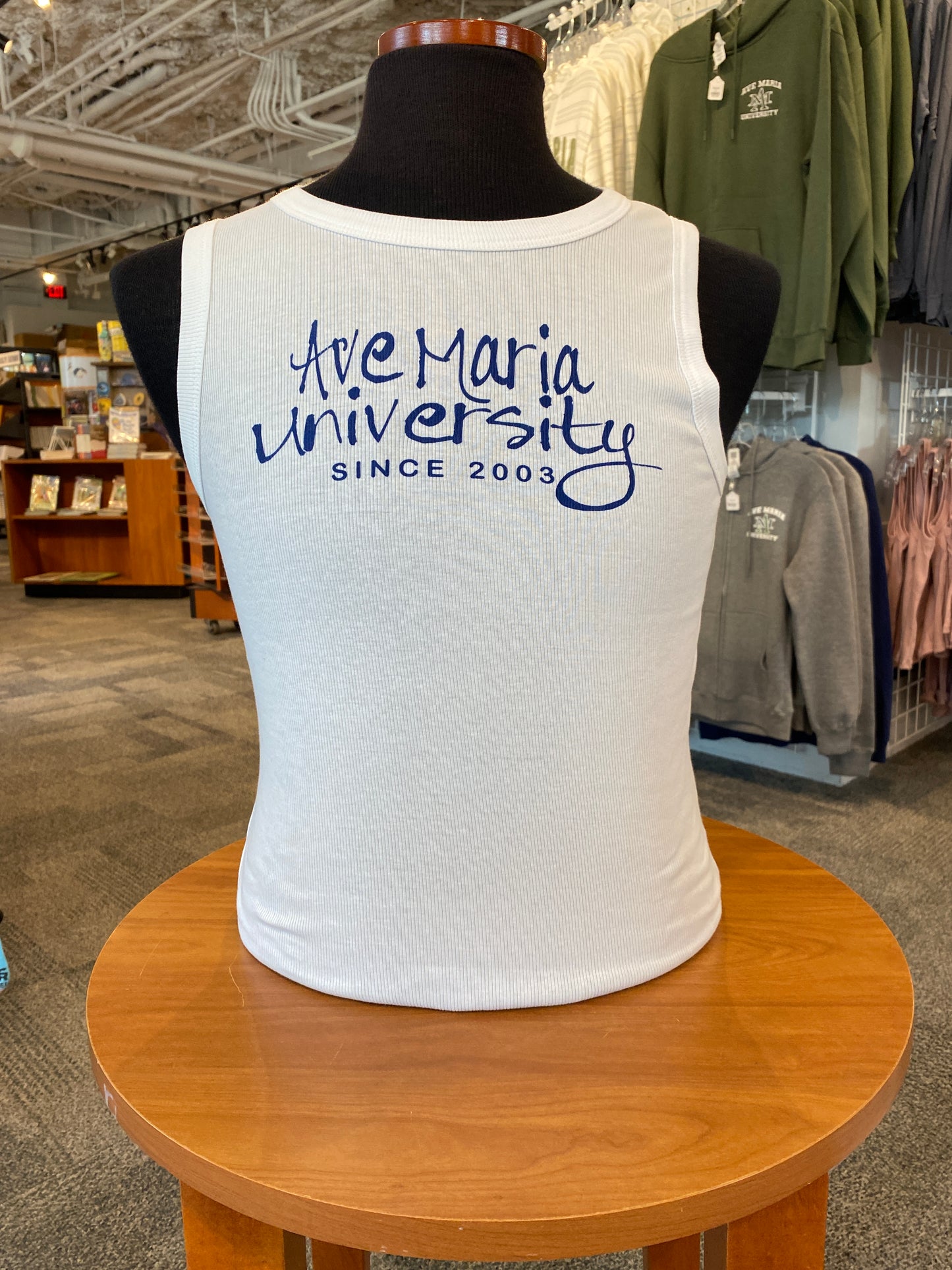 Ave Maria University Baby Rib Tank