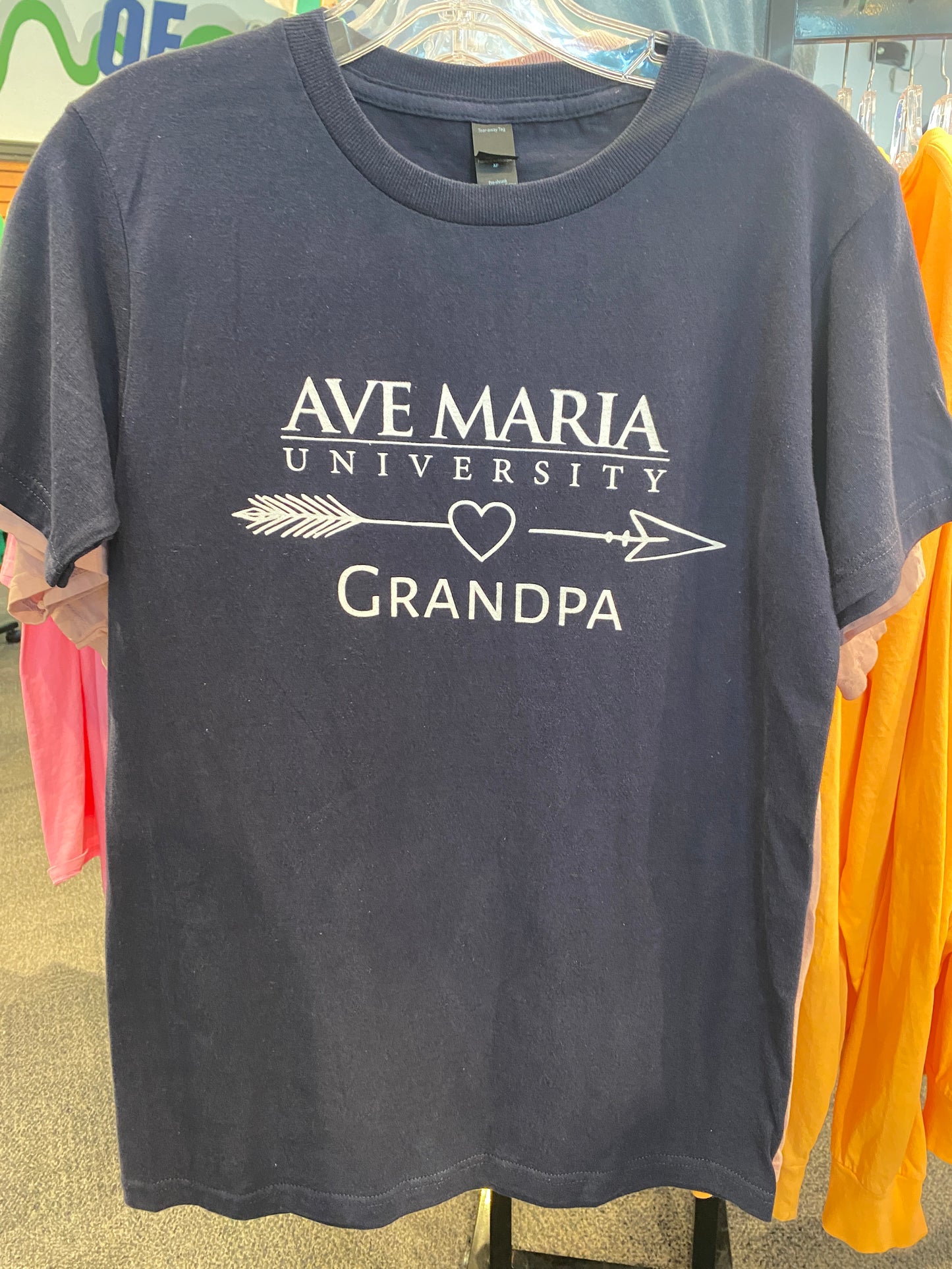 Ave Maria University Grandpa Short Sleeve Tee