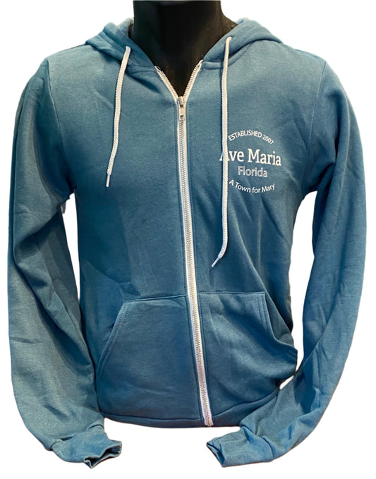 Bella + Canva Full Zip Town for Mary Hoodie