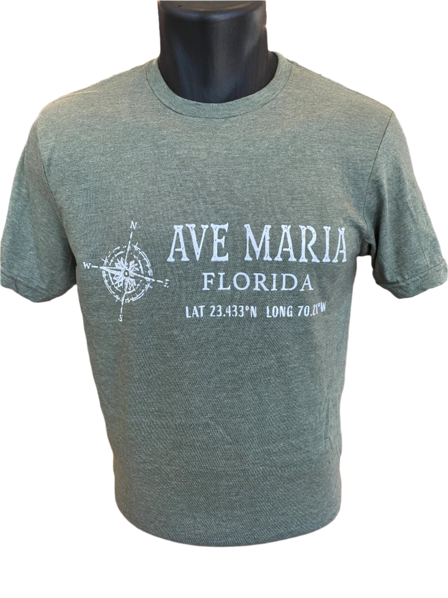 Ave Maria Florida Compass Olive T-Shirt