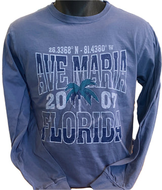 Ave Maria Florida 2007 Palm Long Sleeve Tee