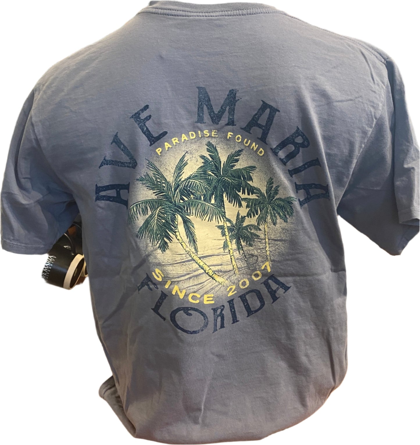 Ave Maria Florida - Paradise Found Since 2007 Palm Trees Tee