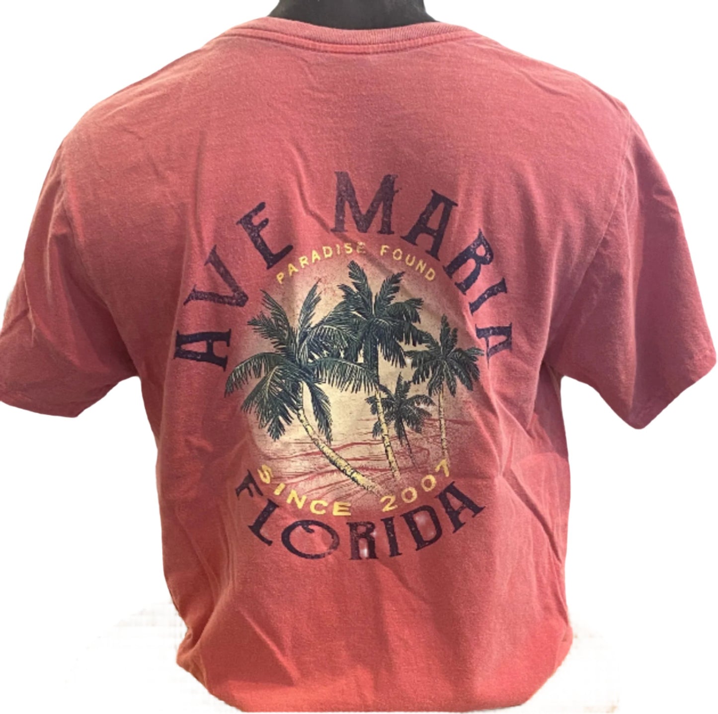 Ave Maria Florida - Paradise Found Since 2007 Palm Trees Tee