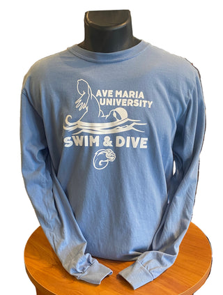 Swim and Dive Blue Longsleeve
