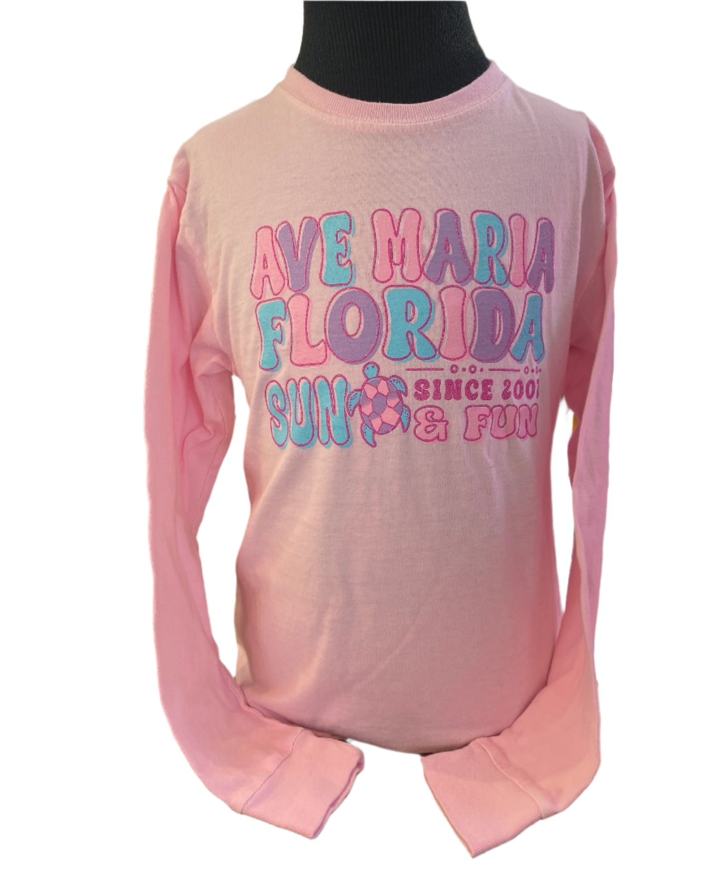 Youth Ave Maria Sun and Fun Glitter Long Sleeve