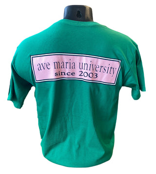 Ave Maria University Ringspun T-Shirt (Pink Box)