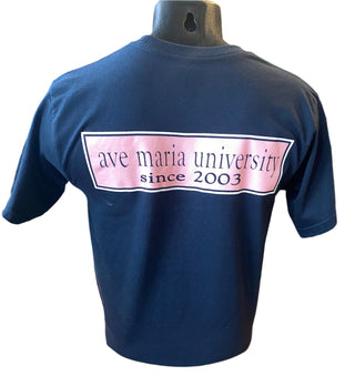 Ave Maria University Ringspun T-Shirt (Pink Box)