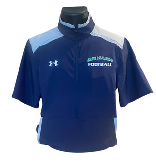 UA Men's Motivate 2.0 Short Sleeve - Ave Maria halfzip