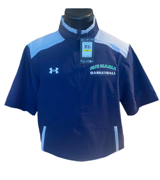 UA Men's Motivate 2.0 Short Sleeve - Ave Maria halfzip