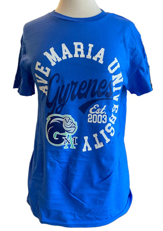 Ave Maria University Gyrenes Circle Design T-Shirt