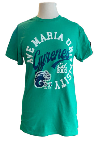 Ave Maria University Gyrenes Circle Design T-Shirt