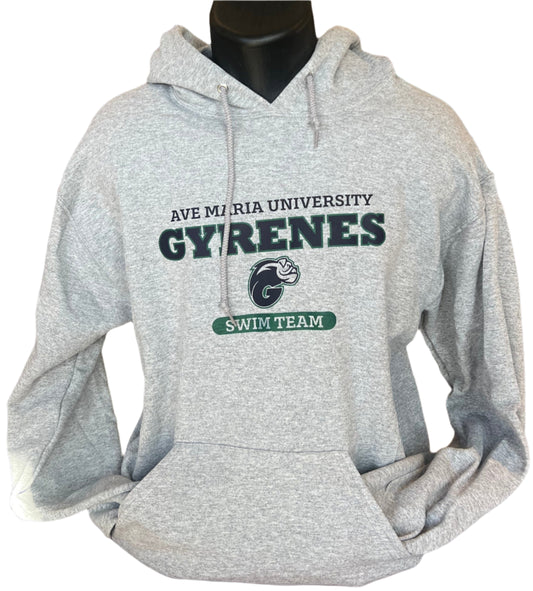 Swim Team Heather Grey Hoodie