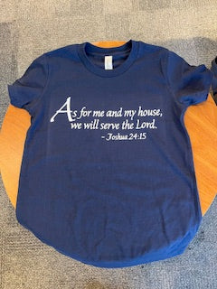 Youth "As for Me and My House" T-Shirt
