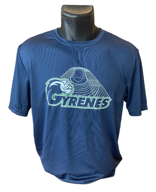 Ave Maria University Gyrenes Track and Field Dri Fit Tee - A4