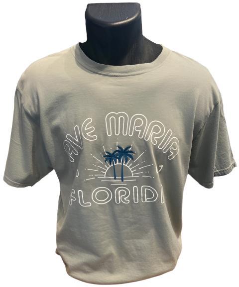 Sun and Palms - Ave Maria Florida Tee