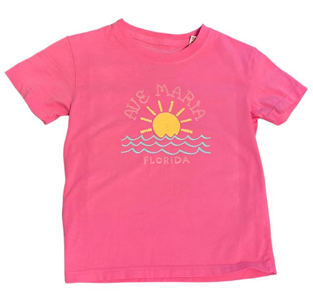 Sun & Waves Shimmer- Ave Maria Toddler Tee