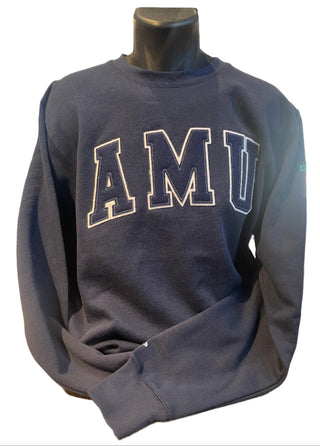 AMU Felt Patch - Campbell Crewneck