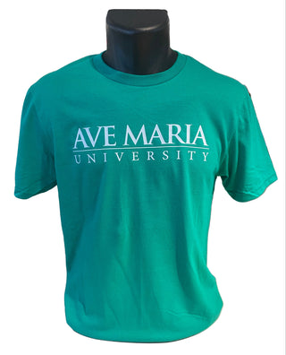 Gildan Unisex Kelly Green Ave Maria Univeristy Tee