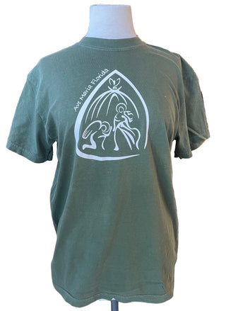 Unisex CC Hemp Green Annunciation T-Shirt