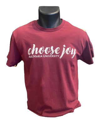 Gildan Maroon Choose Joy T-Shirt