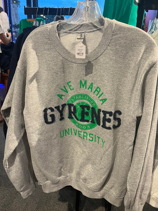 Gyrenes Basketball- AMU est 03 crewneck sweatshirt