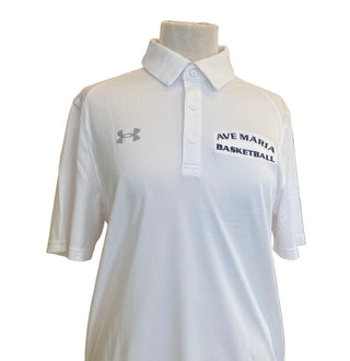 UA White Team Tech Polos