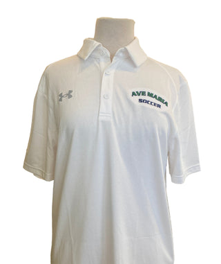 UA White Team Tech Polos