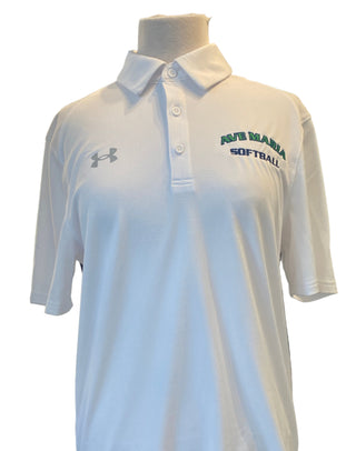 UA White Team Tech Polos