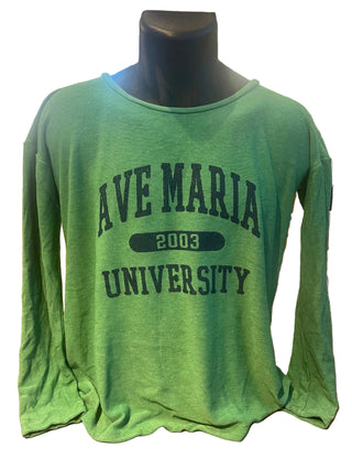 Reserve Collection Ave Maria University Kelly Women's Hacci Crew