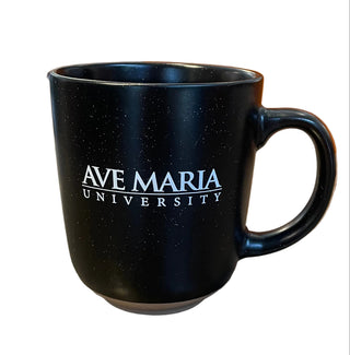 Ave Maria University Black Mugs