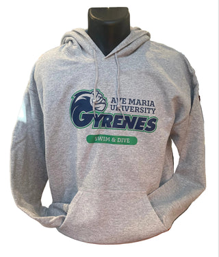 Swim Team Heather Grey Hoodie