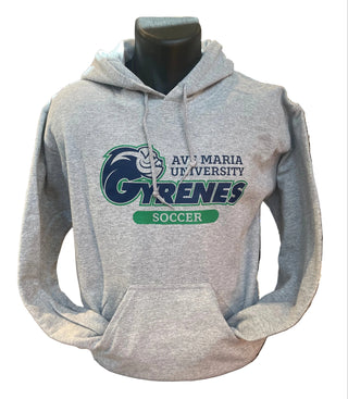 Grey Gyrenes Soccer Hoodie