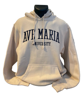 Ave Maria University Embroidered Pro-Weave Hoodie - Blue 84
