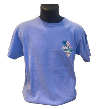 He Leads Me Besides Still Waters T-Shirt - Blue 84