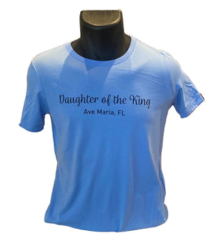 Daughter of the King Ladies Columbia Blue T-Shirt