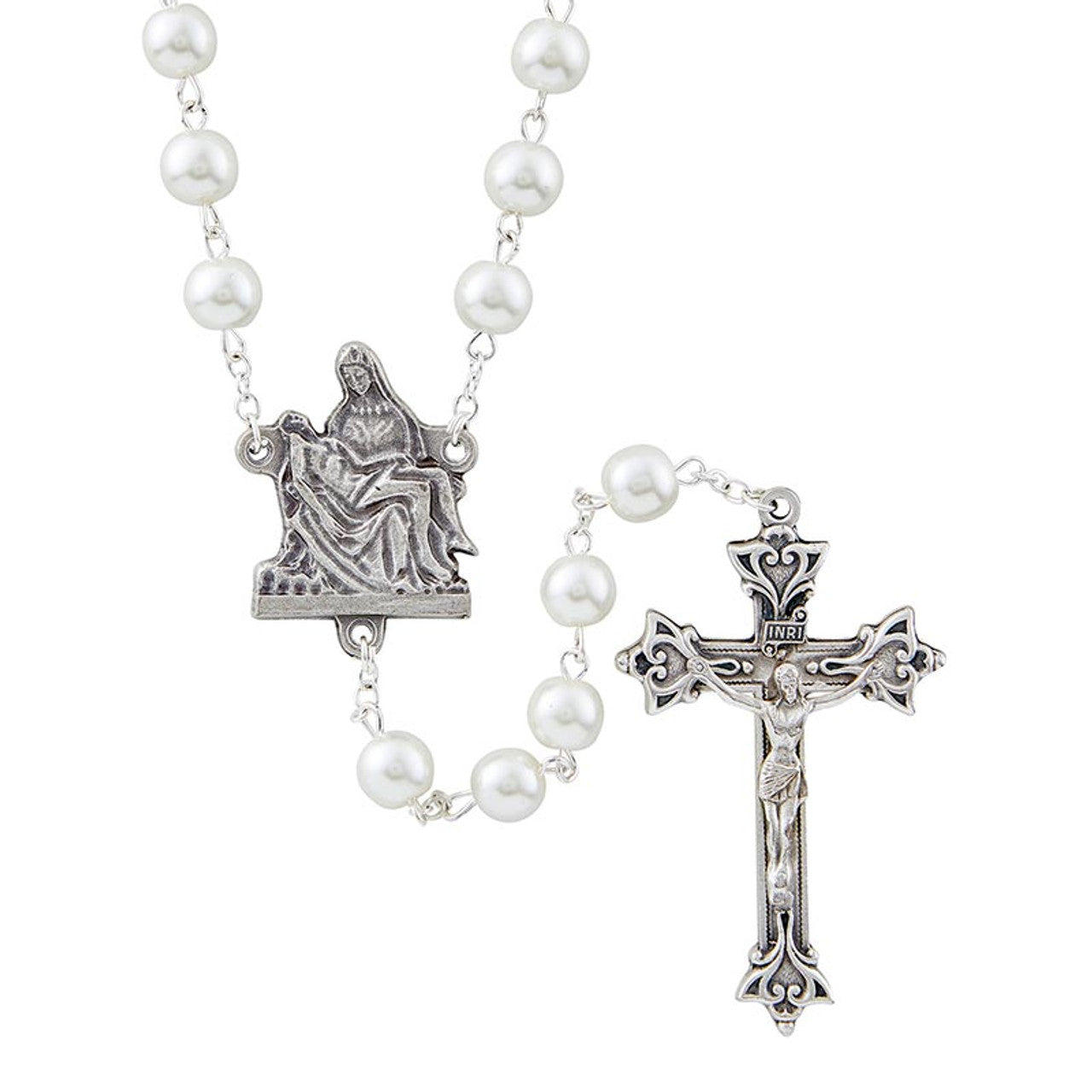 Ivory Pieta Collection Rosary