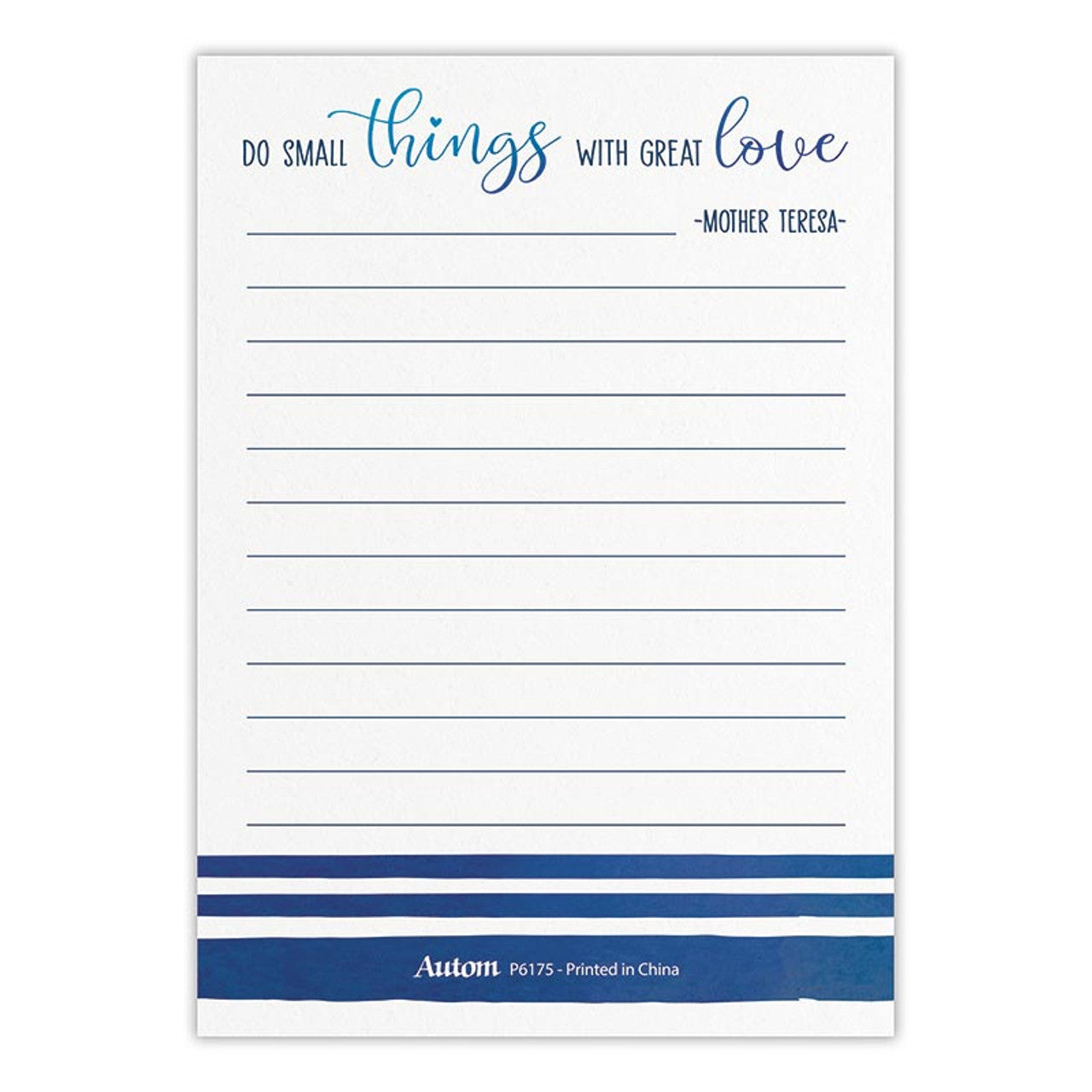 Small Things Note Pad