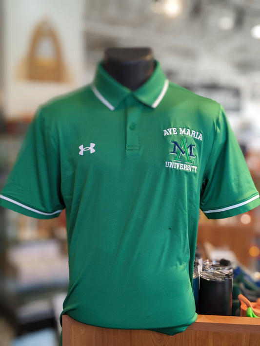 AM - Team Tipped Polo - Under Armour Navy/Kelly