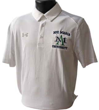 UA White Team Tech Polos