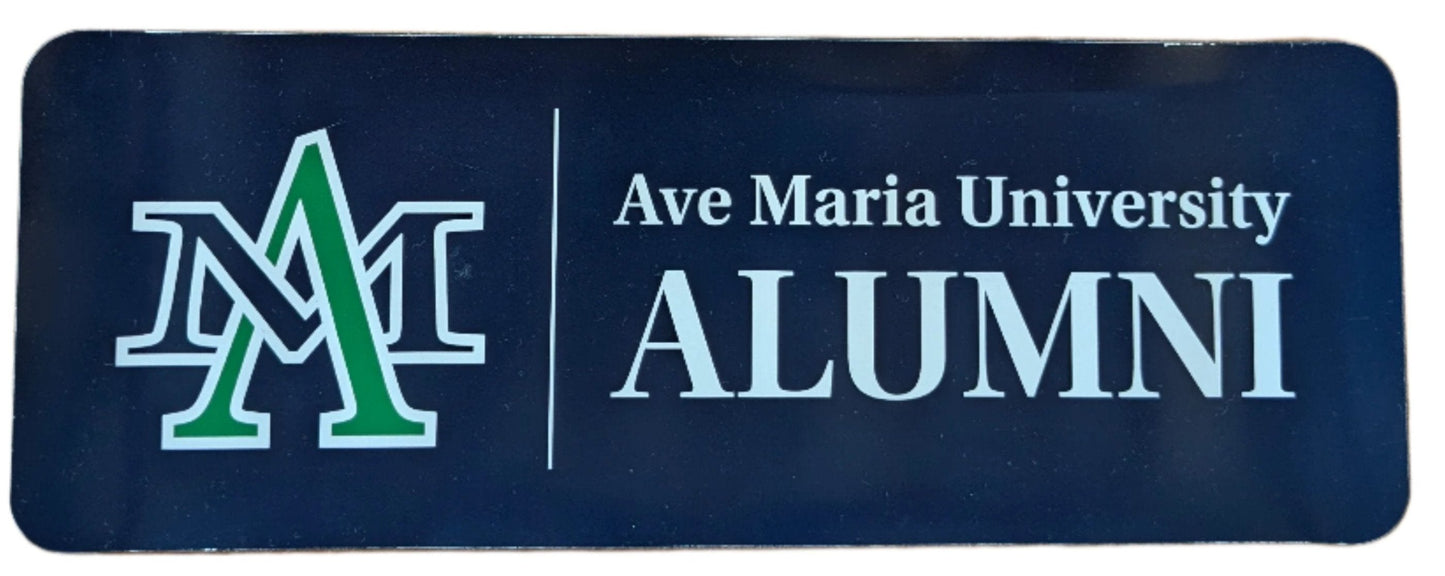 Ave Maria University - Magnet - L 10.25" x W 3.25"