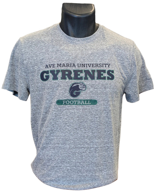 Ave Maria University Gyrenes Football Tee - Threadfast