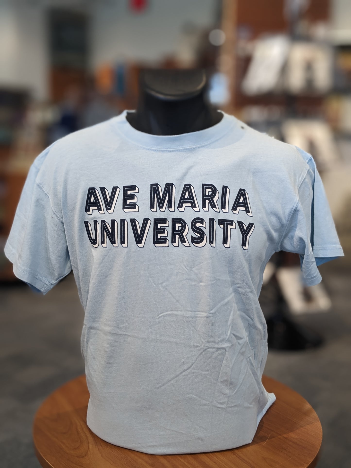Ave Maria University Bold-Lettered Short Sleeve