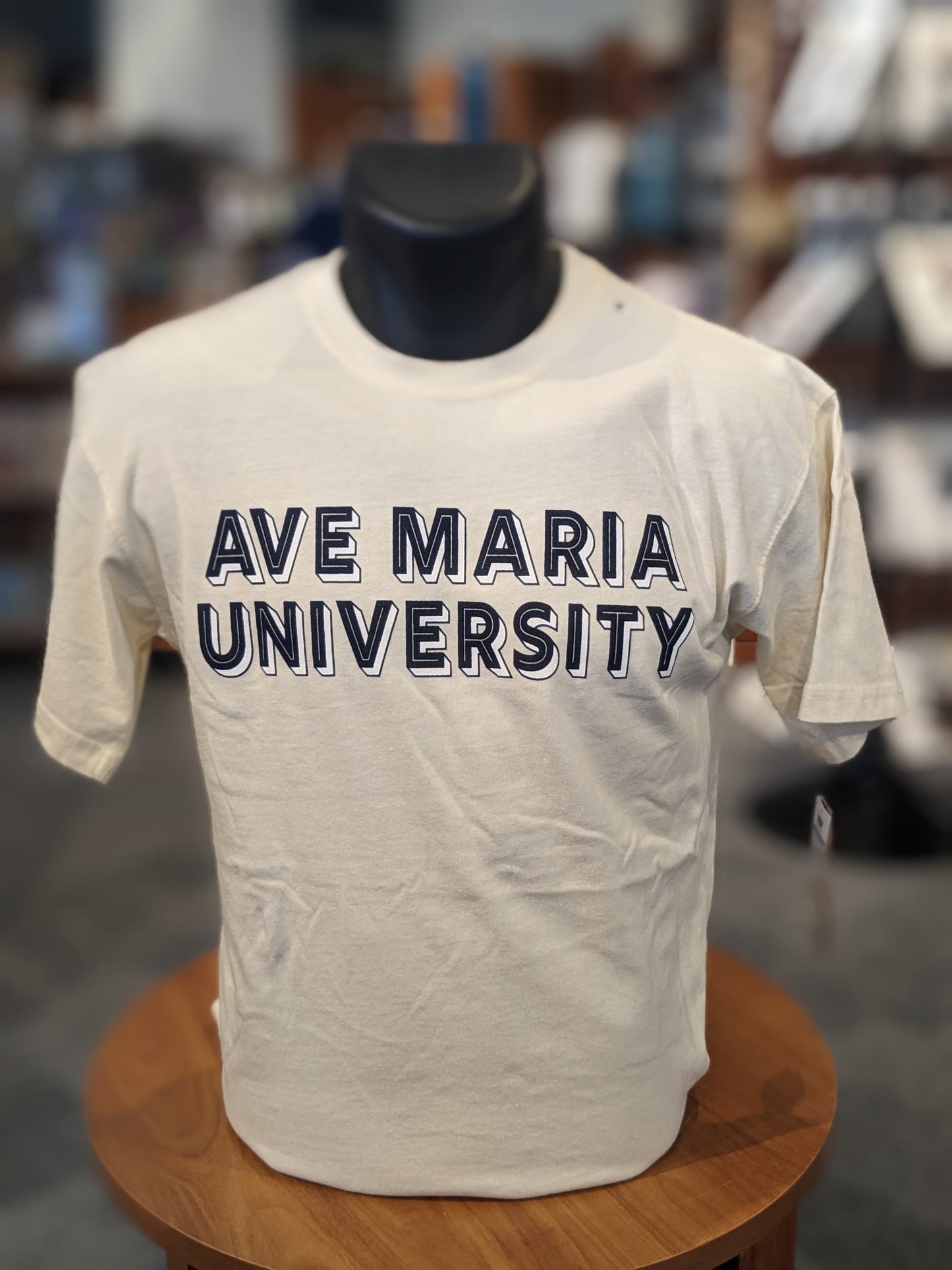 Ave Maria University Bold-Lettered Short Sleeve