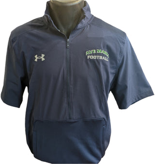 UA Men's Motivate 2.0 Short Sleeve - Ave Maria halfzip