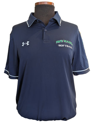Navy Team Tipped Polo - Under Armour