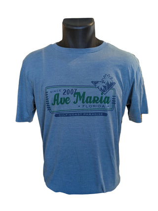 Ave Maria Florida Gulf Coast Paradise Tee - Blue 84