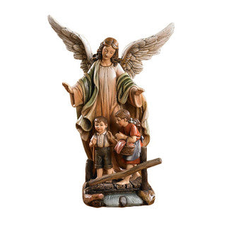 Toscana 9.125" Guardian Angel Statue - Christian Brands